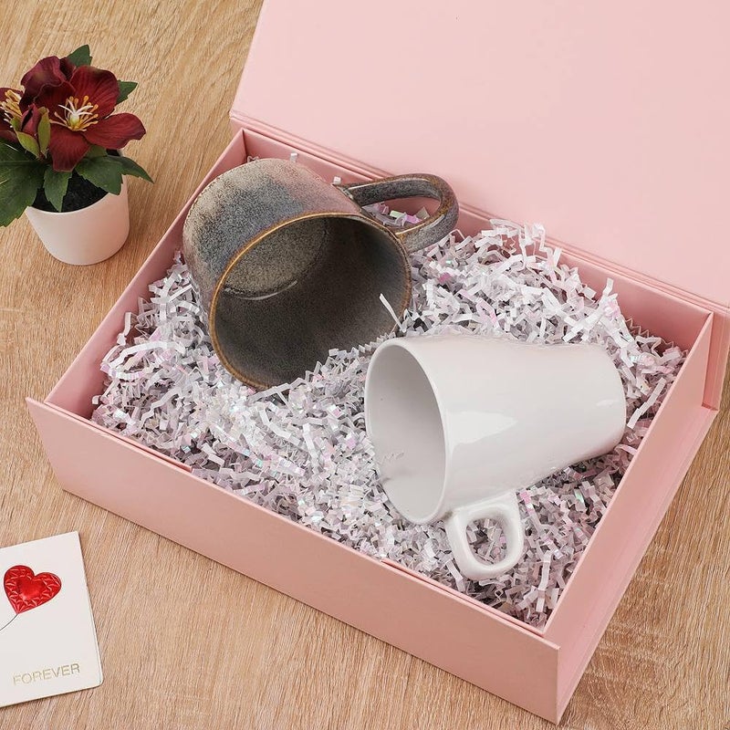 PLINJOY 5 Pcs Pink Gift Box for Presents 10.8x7.5x3.5 Inches Magnetic Gift Boxes with Lid Luxury Gift Box for Rectangle Collapsible for Bridesmaid, Wedding, Birthday Gift Packging - Image 5